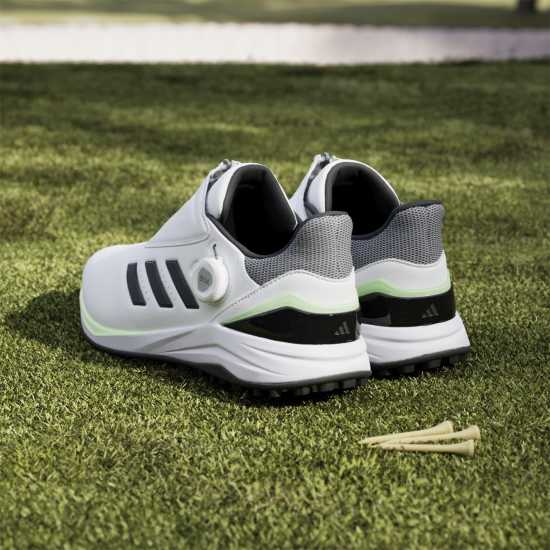 Adidas Solarmotion Boa 24 Golf Shoes Adults Фтур Бял Голф обувки за мъже