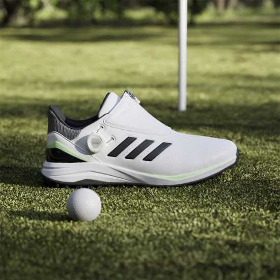 Adidas Solarmotion Boa 24 Golf Shoes Adults Фтур Бял Голф обувки за мъже