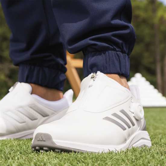 Adidas Solarmotion Boa 24 Golf Shoes Adults Фтур Бял Голф обувки за мъже