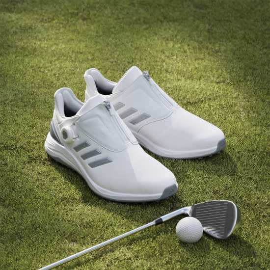 Adidas Solarmotion Boa 24 Golf Shoes Adults Фтур Бял Голф обувки за мъже