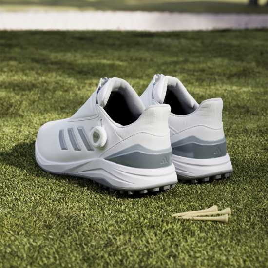 Adidas Solarmotion Boa 24 Golf Shoes Adults Фтур Бял Голф обувки за мъже