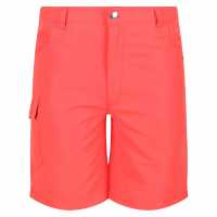 Regatta Sorcer Shorts Ii Walking Short Unisex Kids Neon Peach Детски къси панталони