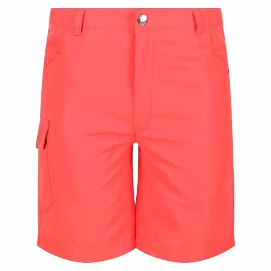 Regatta Sorcer Shorts Ii Walking Short Unisex Kids Neon Peach Детски къси панталони