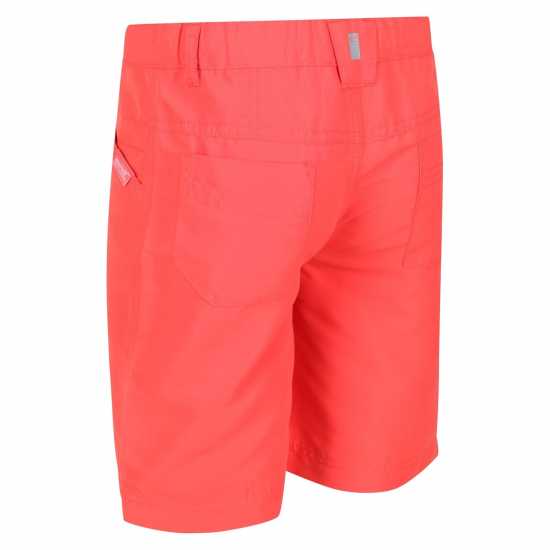 Regatta Sorcer Shorts Ii Walking Short Unisex Kids Neon Peach Детски къси панталони