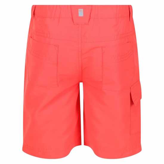 Regatta Sorcer Shorts Ii Walking Short Unisex Kids Neon Peach Детски къси панталони