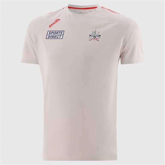 Oneills Cork Blaze T-Shirt Junior Пясък/Червен Детски тениски и фланелки