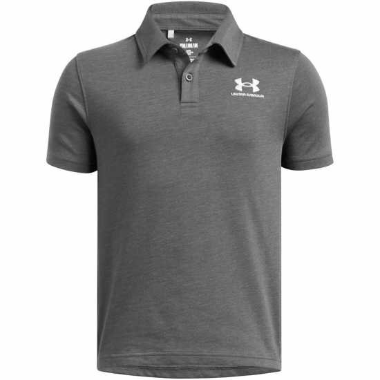 Under Armour Детска Блуза С Яка Armour Ua B Icon Polo Shirt Boys Светло сиво Детски тениски тип поло