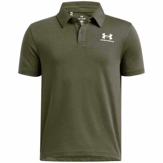 Under Armour Детска Блуза С Яка Armour Ua B Icon Polo Shirt Boys Морско ОД Зелено Детски тениски тип поло