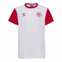 Hummel Denmark Fan Block T-Shirt Junior  Футболни отбори и стоки