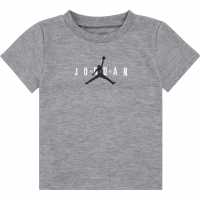 Тениска Малко Момче Air Jordan Jordan Big Logo T Shirt Infant Boys Carbon Heather Детски тениски и фланелки