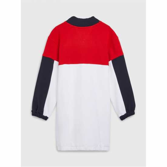 Tommy Hilfiger Рокля-Риза Colourblock Sweatshirt Dress  