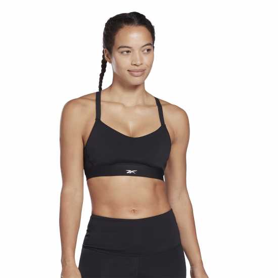 Reebok Lux Strappy Sports Bra Womens  