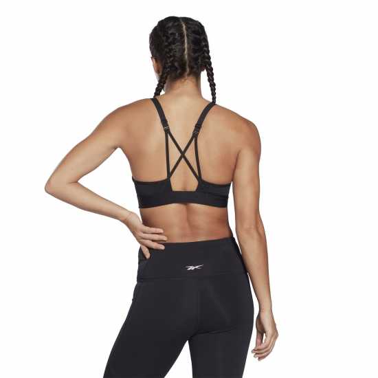 Reebok Lux Strappy Sports Bra Womens  