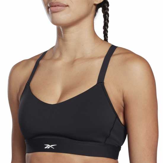 Reebok Lux Strappy Sports Bra Womens  