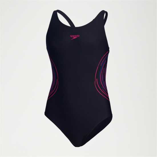 Speedo Plcm Msclback Jn43  Детски бански и бикини