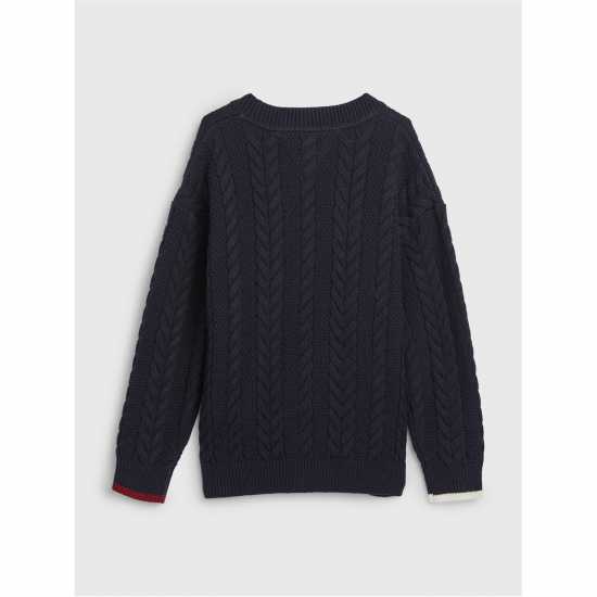 Tommy Hilfiger Плетена Жилетка Essential Cable Cardigan  