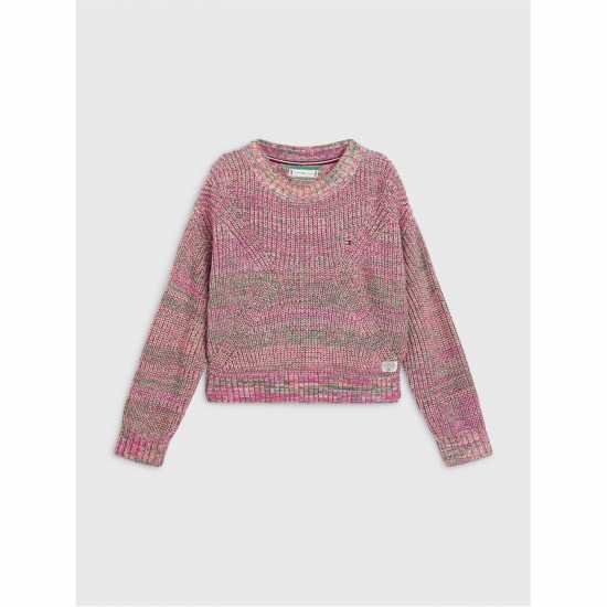 Tommy Hilfiger Chunky Melange Sweater Juniors  