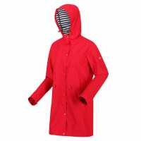 Regatta Непромокаемо Яке Giovanna Fletcher Blakesleigh Longline Waterproof Jacket True Red Дамски грейки