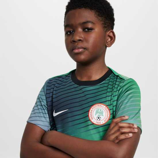 Nike Nigeria Academy Pro Home Pre Match 2024 Shirt Junior  Детски тениски и фланелки