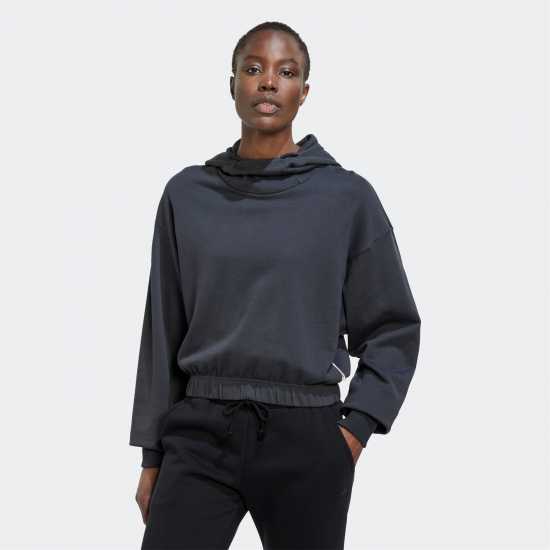 Adidas Lounge Cropped Hoodie Womens  Дамски суичъри и блузи с качулки