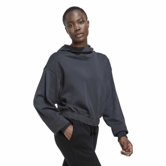 Adidas Lounge Cropped Hoodie Womens  Дамски суичъри и блузи с качулки