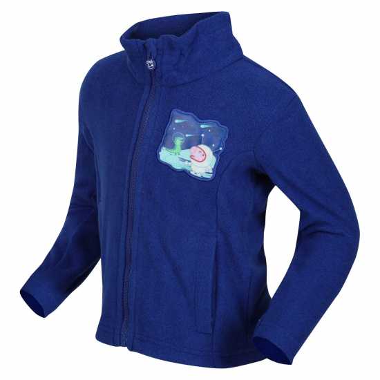 Яке Полар Regatta Peppa Full Zip Fleece Jacket Unisex Kids Сърф Спрей Детски полар