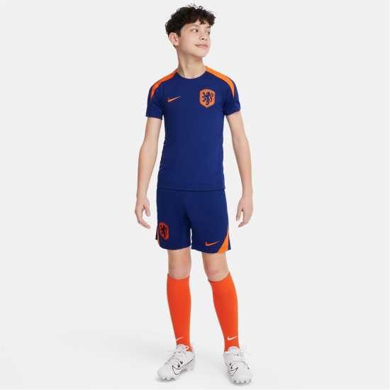 Nike Netherlands Strike Short Sleeve Top 2024 Juniors  Детски тениски и фланелки