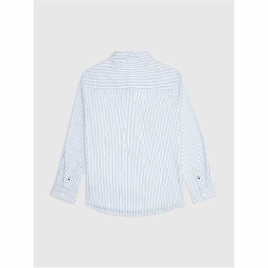 Tommy Hilfiger Риза С Дълъг Ръкав Essential Ithaca Long Sleeve Shirt Juniors  