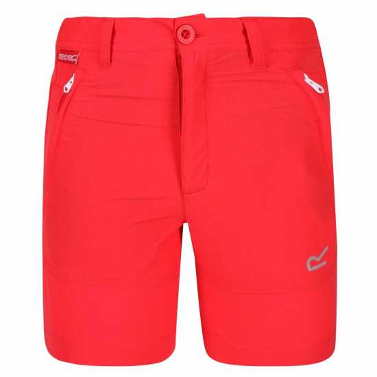 Regatta Junior Highton Stretch Walking Shorts Short Boys Коралово румяне Детски къси панталони