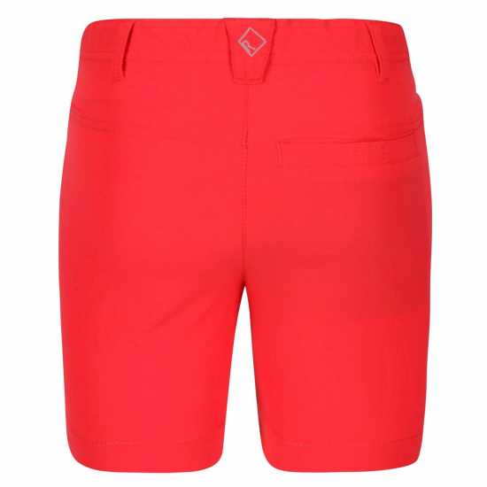 Regatta Junior Highton Stretch Walking Shorts Short Boys Коралово румяне Детски къси панталони