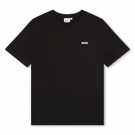 Hugo Boss Boss Boss Small Logo T-Shirt Junior Boys Черно 09B Kids