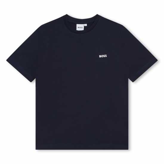 Hugo Boss Boss Boss Small Logo T-Shirt Junior Boys Нави 849 Kids