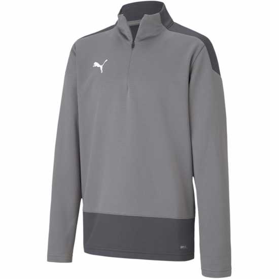 Puma Teamgoal 23 Training Quarter Zip Top Infants Сиво/Асфалт Детски полар