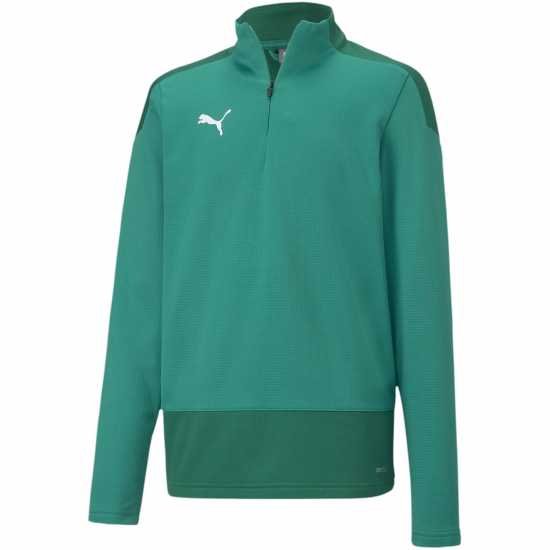 Puma Teamgoal 23 Training Quarter Zip Top Infants Пипер зелено Детски полар