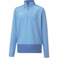 Puma Teamgoal 23 Training Quarter Zip Top Infants Отбор Синьо Детски полар