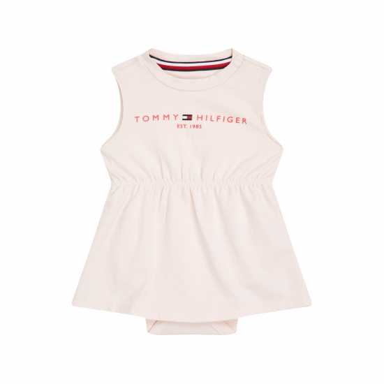 Tommy Hilfiger Baby Essential Dress Slvls Слабо розово Kids