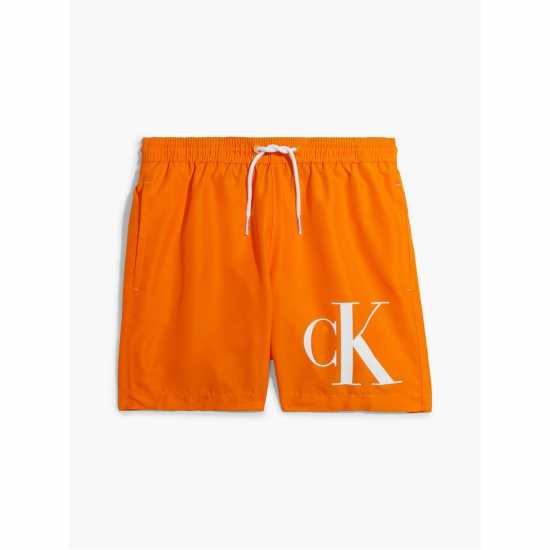 Calvin Klein Monogram Boys Swim Shorts  Kids