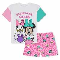 Character Minnie Mouse Girls Mini Me Sleepover Club Pj Set  Детско облекло с герои