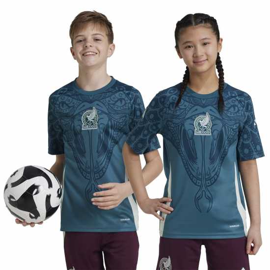 Adidas Mexico Pre Match Shirt 2024 Juniors  Детски тениски и фланелки