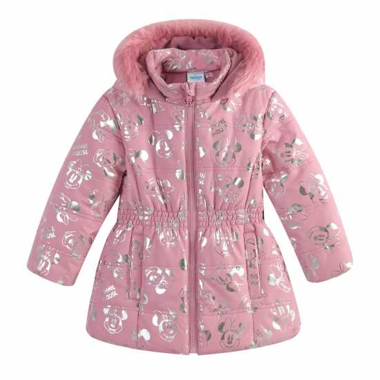 Character Winter Coat For Girls Мини Маус Детско облекло с герои