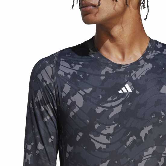 Adidas Allover Print Training Long-Sleeve Top Men  Мъжки ризи