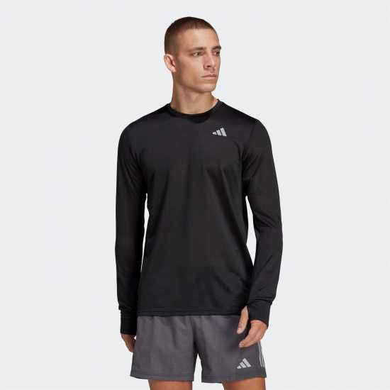 Adidas The Run Long-Sleeve Top Mens  Мъжки дрехи за бягане