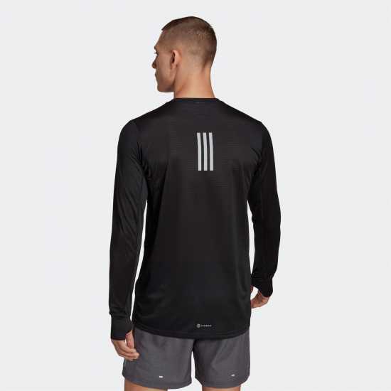 Adidas The Run Long-Sleeve Top Mens  Мъжки дрехи за бягане