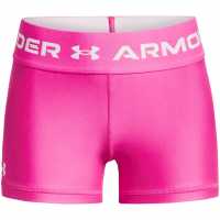 Under Armour Heatgear Shorty Juniors Розово/Бяло Детски къси панталони