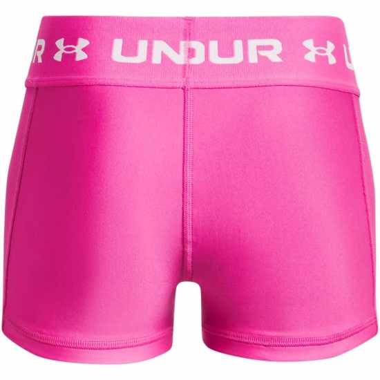 Under Armour Heatgear Shorty Juniors Розово/Бяло Детски къси панталони