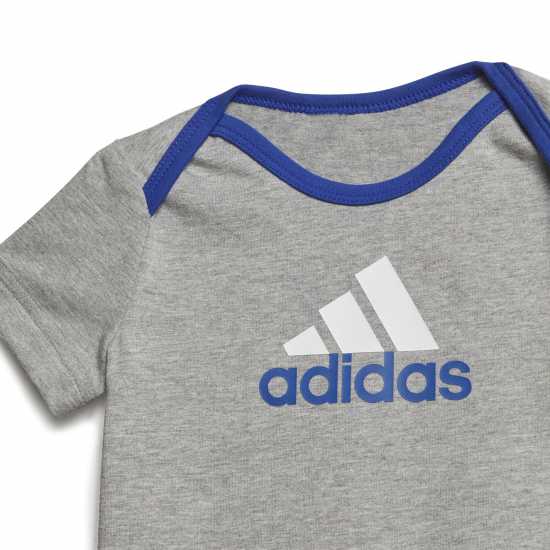 Adidas Essentials Big Logo Bodysuit And Beanie Gift Set Kids In99  Бебешки дрехи