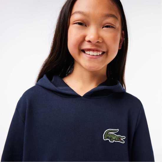 Lacoste Hood Dress Junior Нави 166 Kids