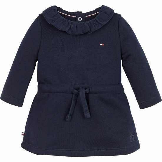 Tommy Hilfiger Baby Lace Collar Dress L/s  