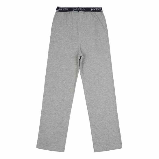 Jack Wills Lounge Trousers Jn99 V сива кожа Детски пижами