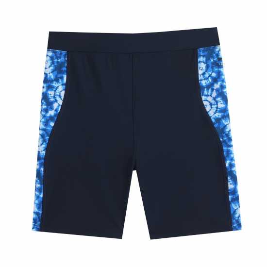 Slazenger Splice Jammers Junior Boys Морско синьо/синьо Детски бански и бикини